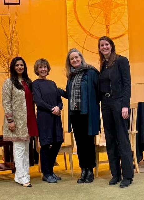 Community members together at the Abraham's Bridge screening